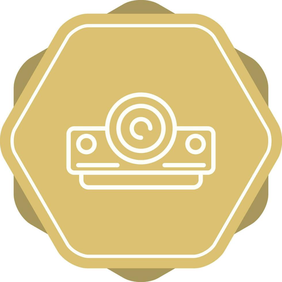 icono de vector de proyector