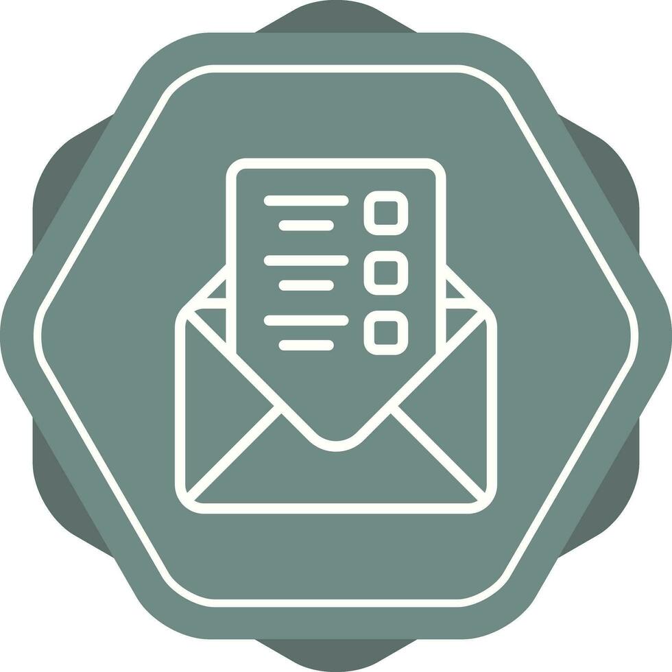 Mailing Lists Vector Icon