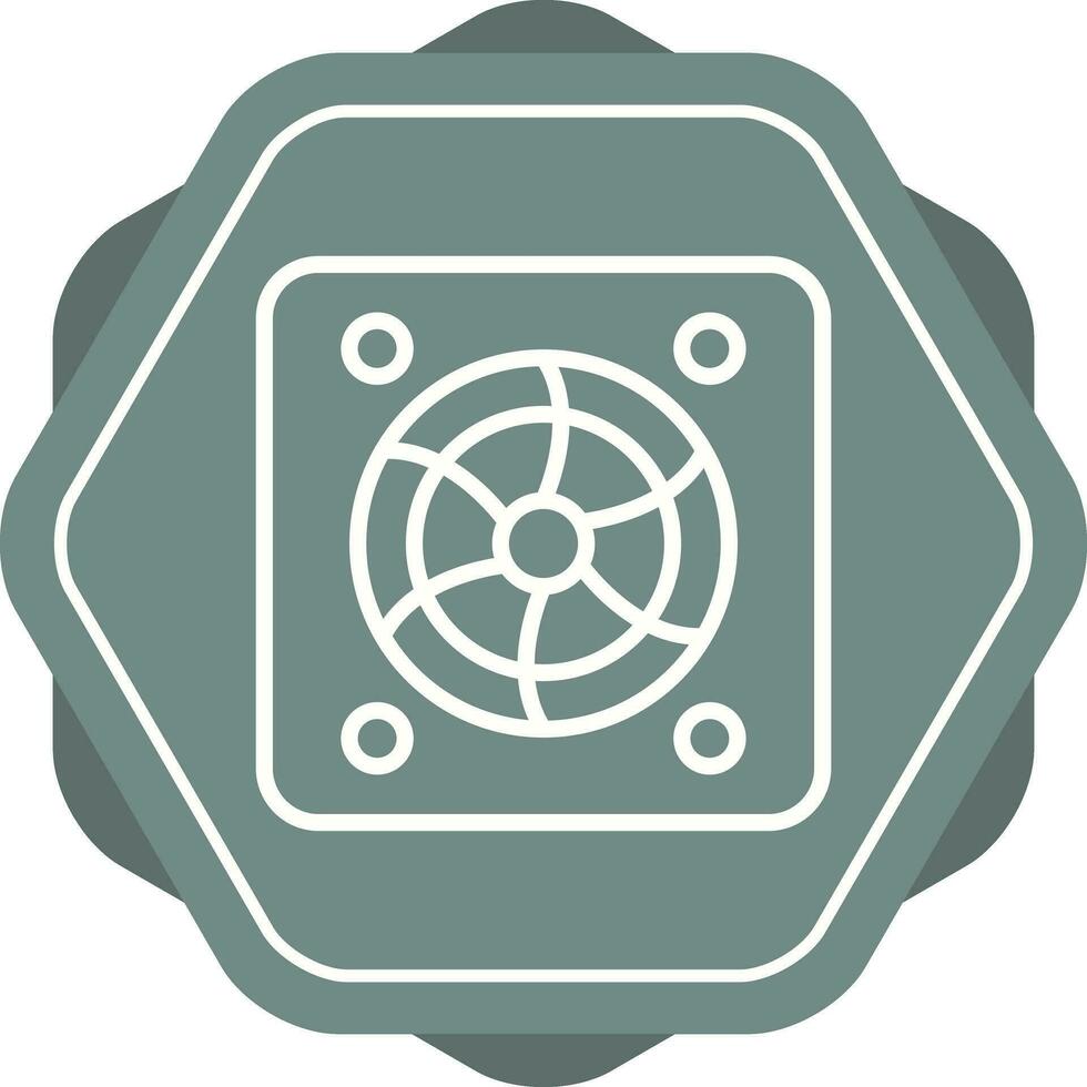 Cooling Fan Vector Icon