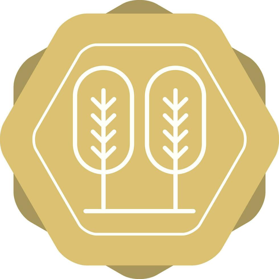 Birch tree Vector Icon