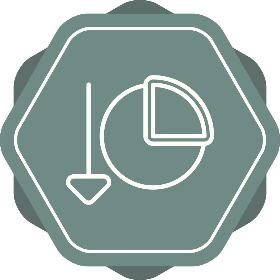 Chart Decreasing Vector Icon