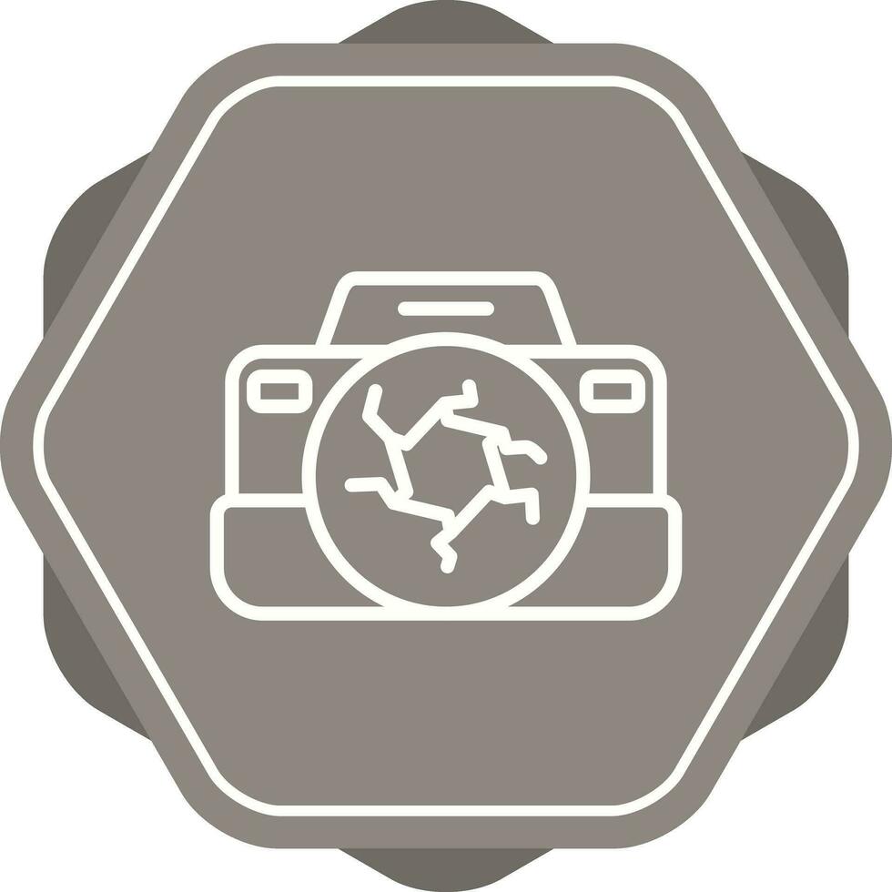 icono de vector de cámara dslr