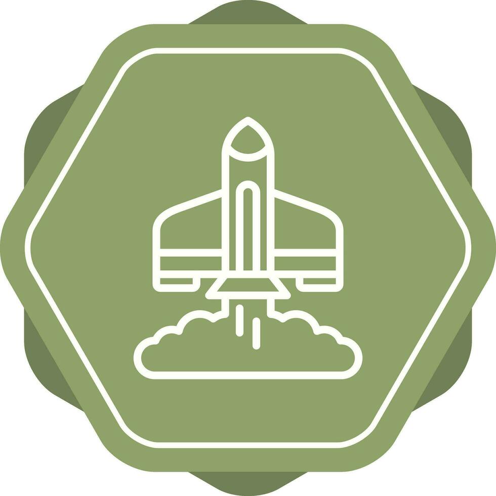 Rocket Launch Vector Icon
