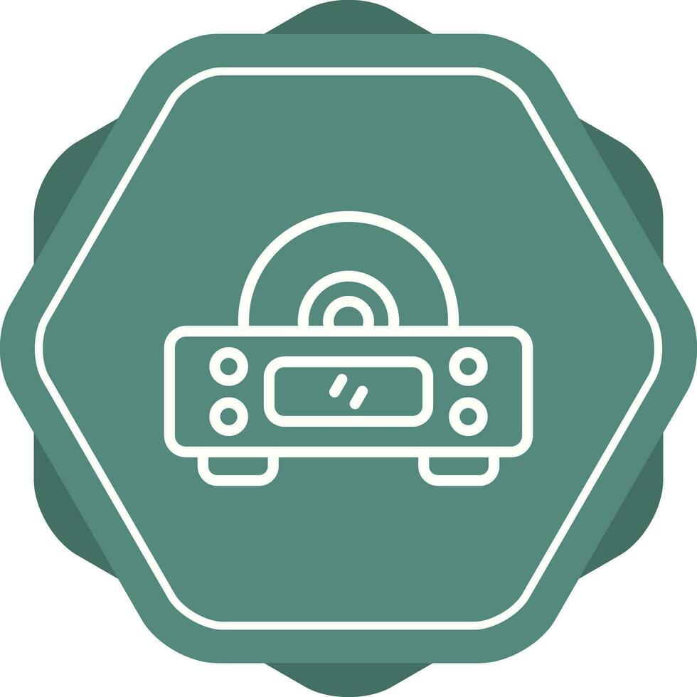 Cd Player Vector Icon
