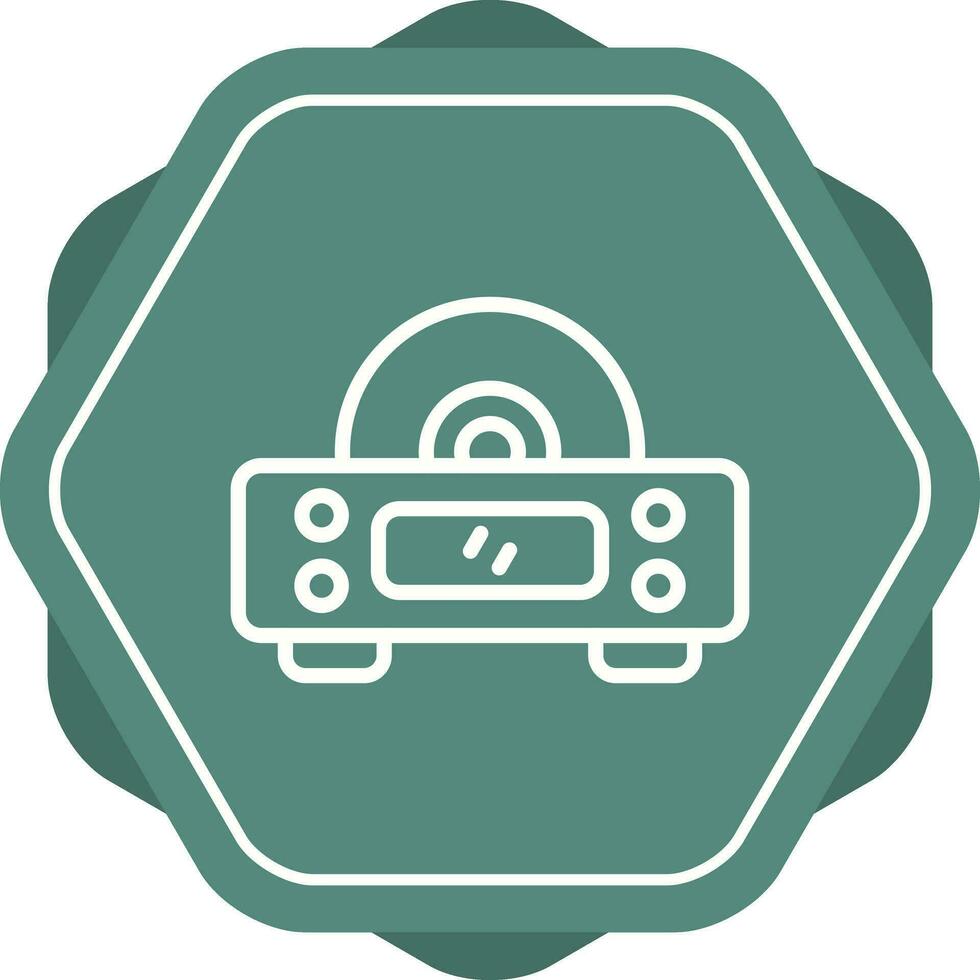 Cd Player Vector Icon