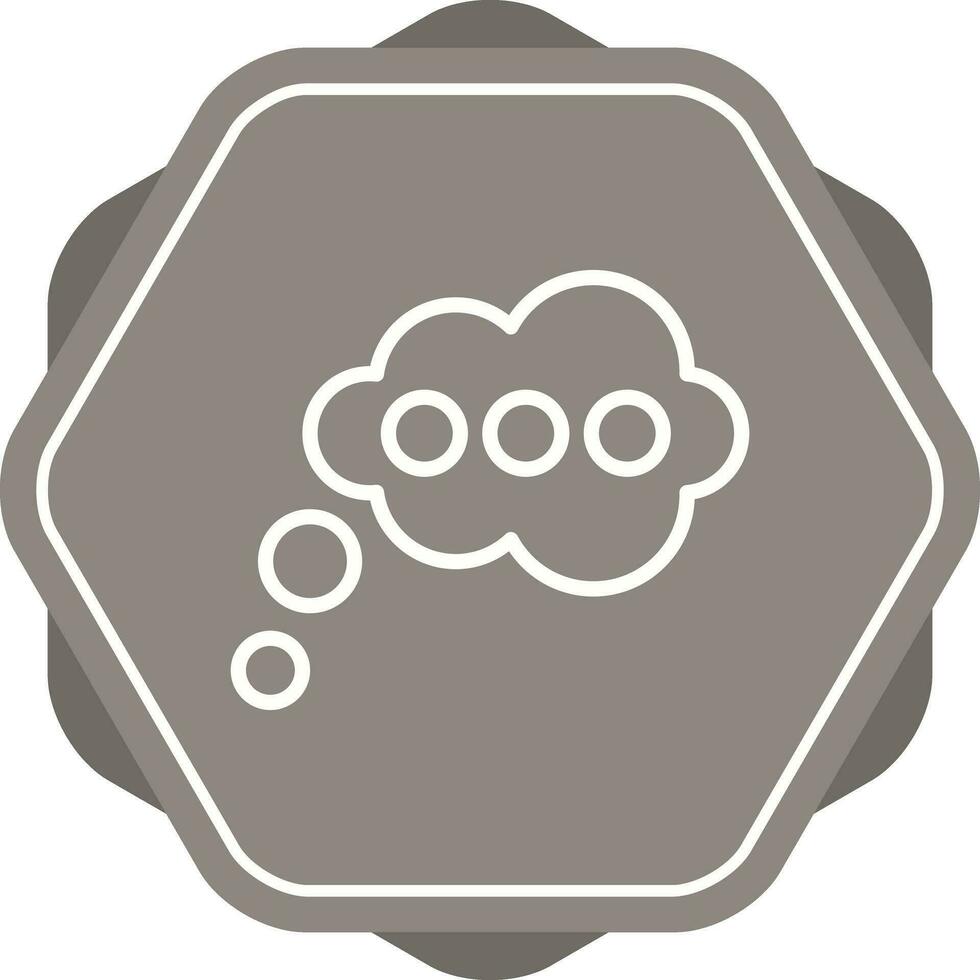 Thinking Vector Icon