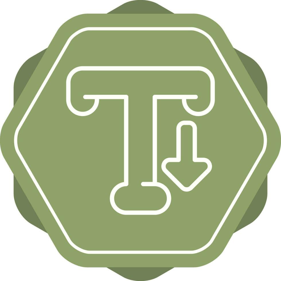 Typography Vector Icon