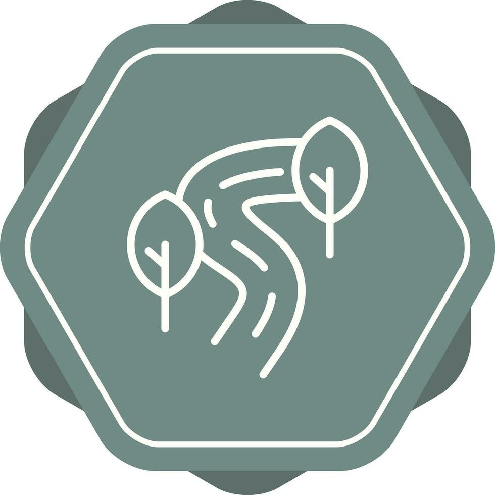 River Vector Icon