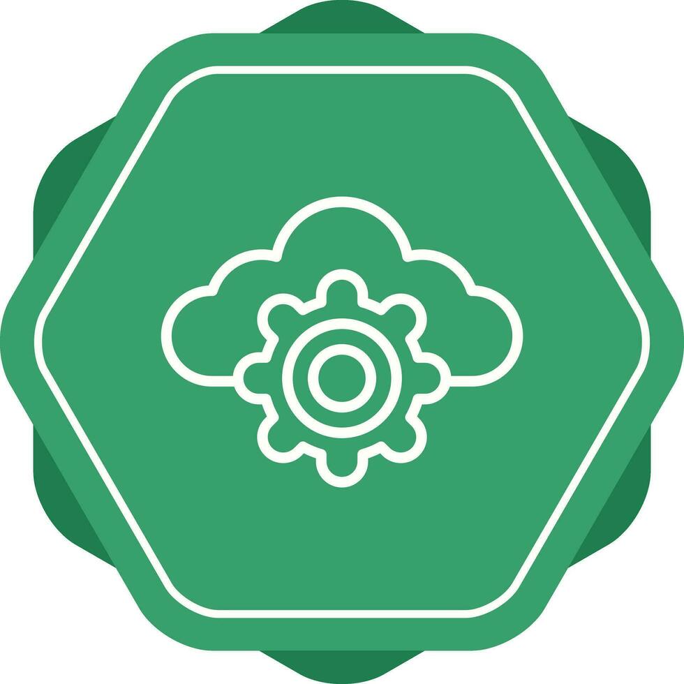 Cloud Computing Vector Icon