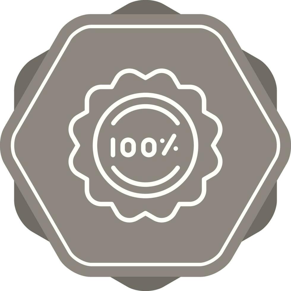 icono de vector de certificación