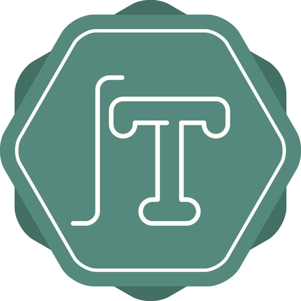 Typography Vector Icon