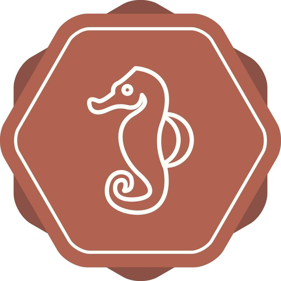 Seahorse Vector Icon