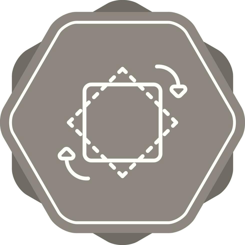 rotar icono de vector