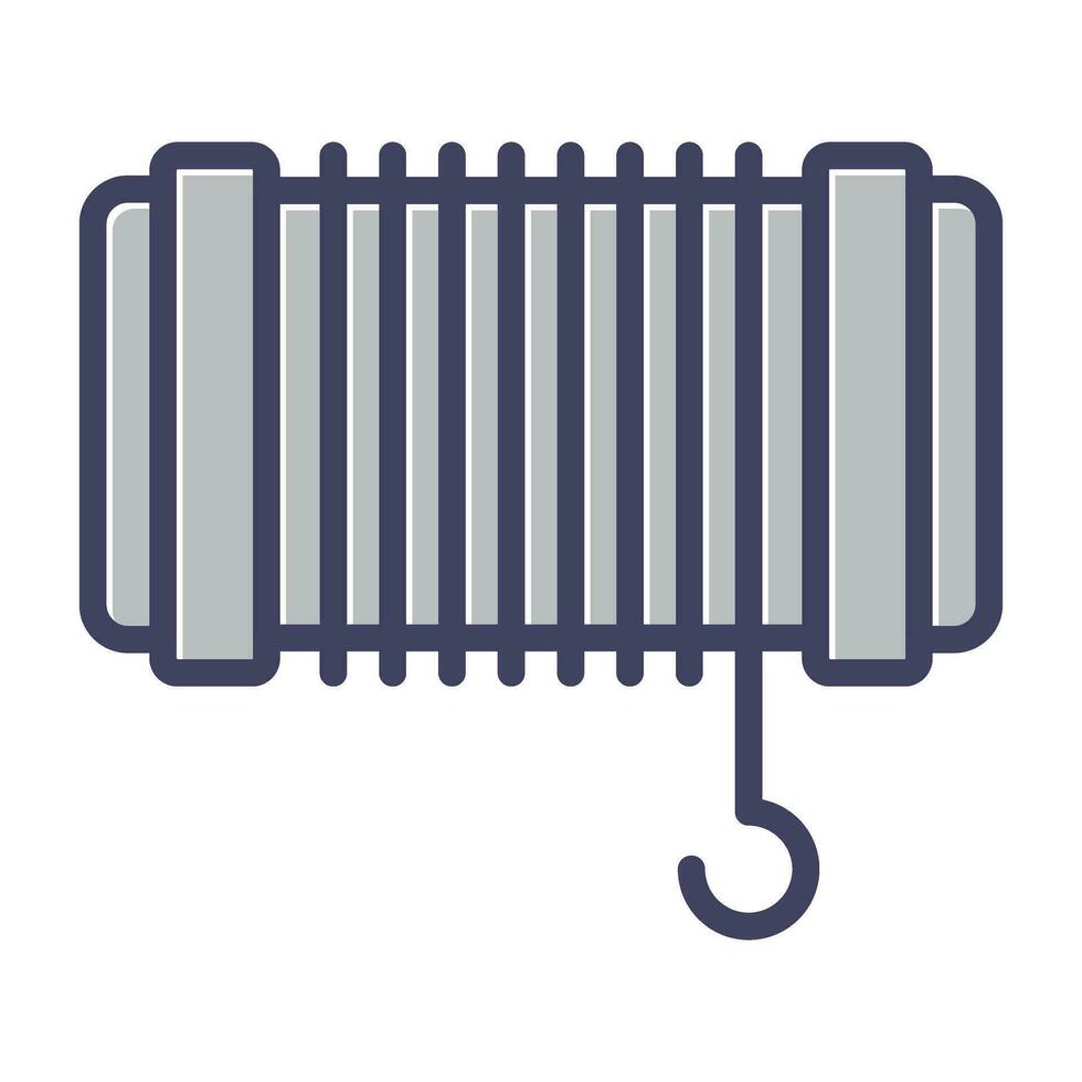 Cable Pulling Rope Vector Icon