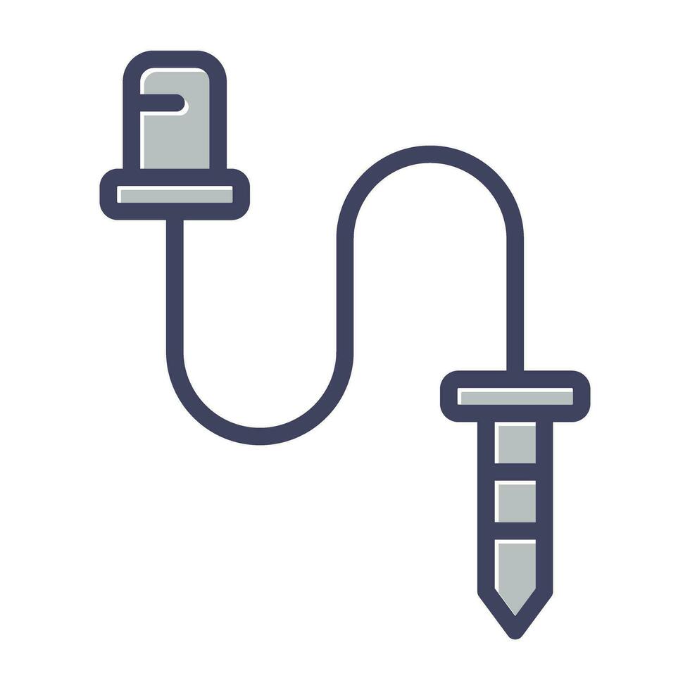 cable Jack vector icono