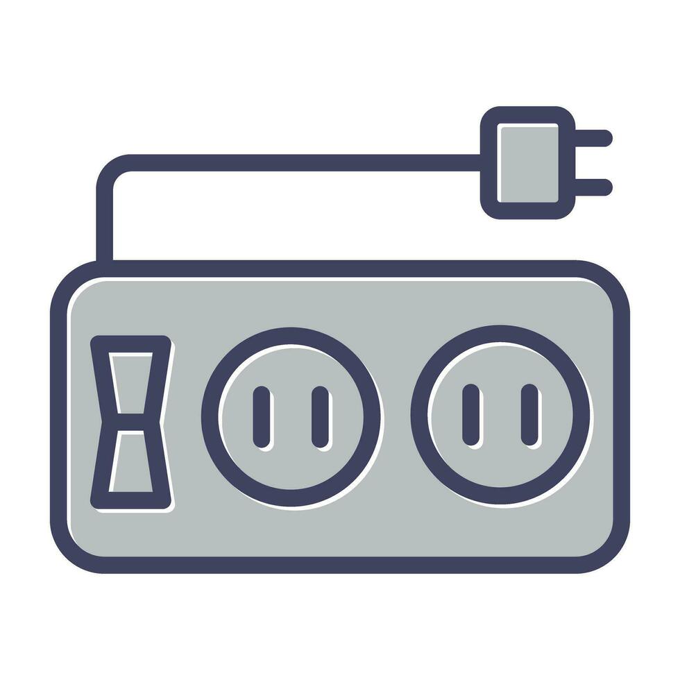Power Strip Vector Icon
