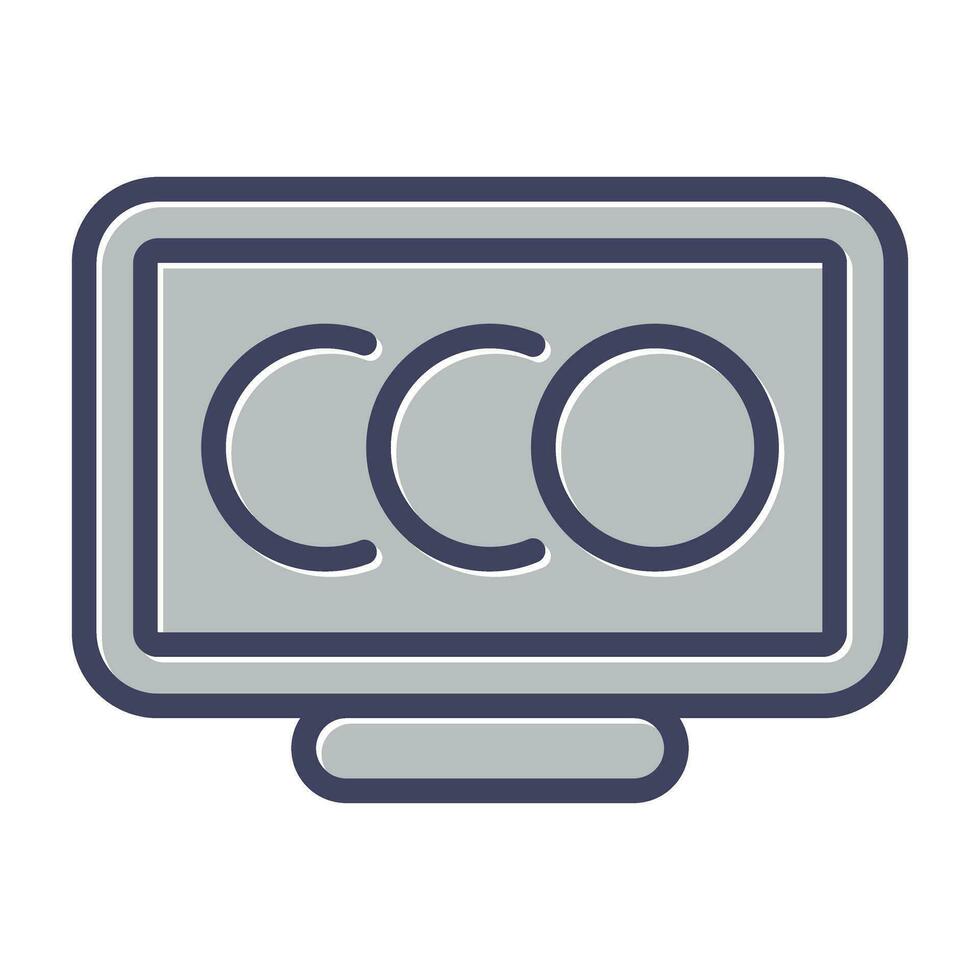 Desktop Computer Vector Icon
