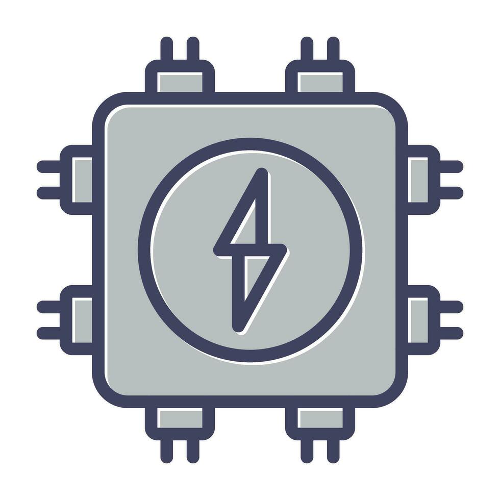 Junction Box Vector Icon