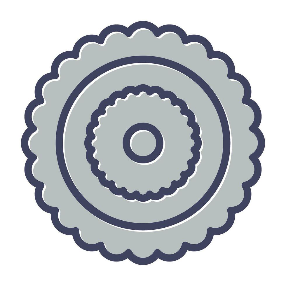 Biscuit Vector Icon