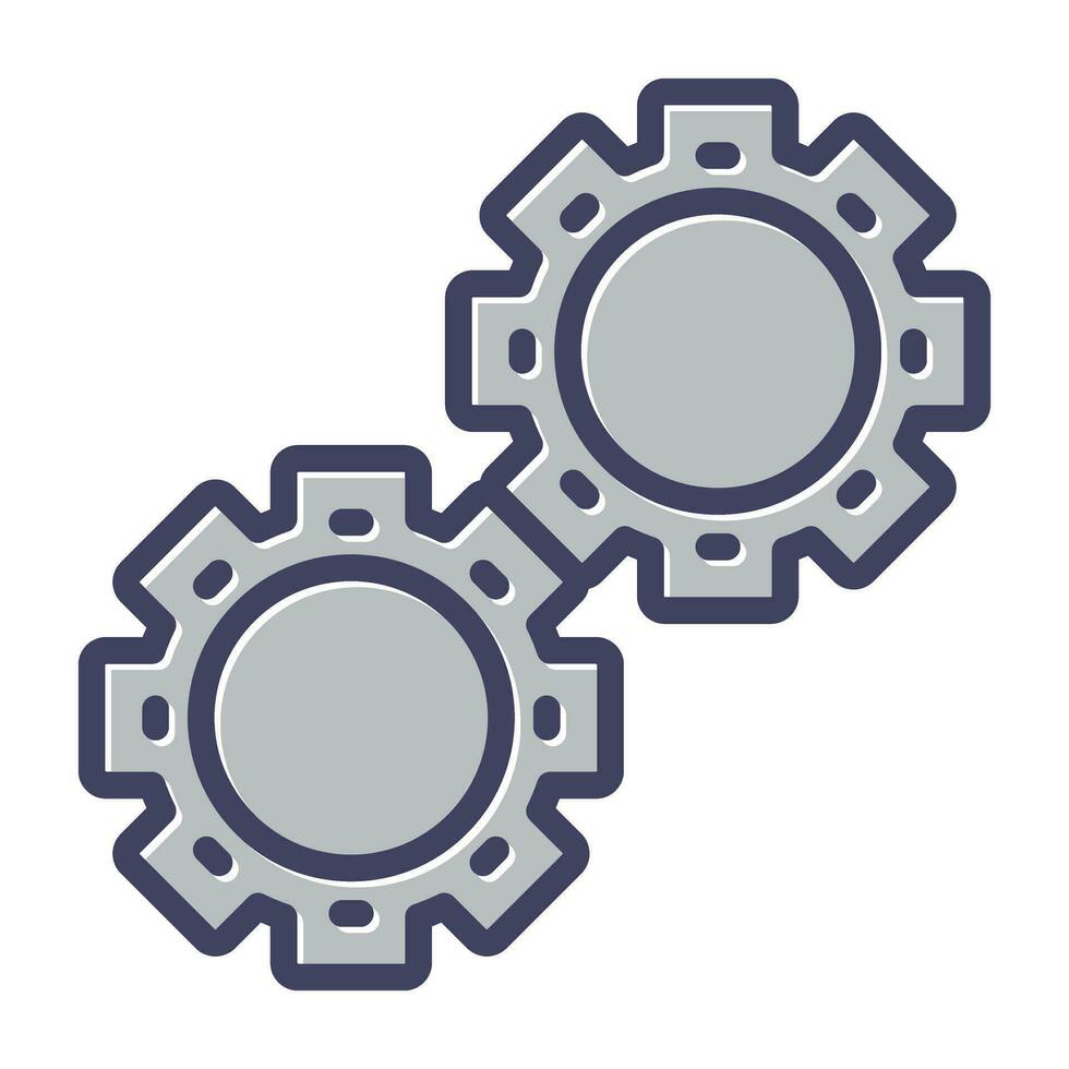 Gears Vector Icon