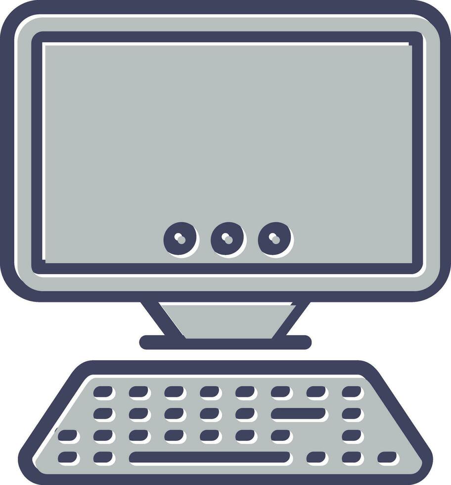 Desktop Vector Icon