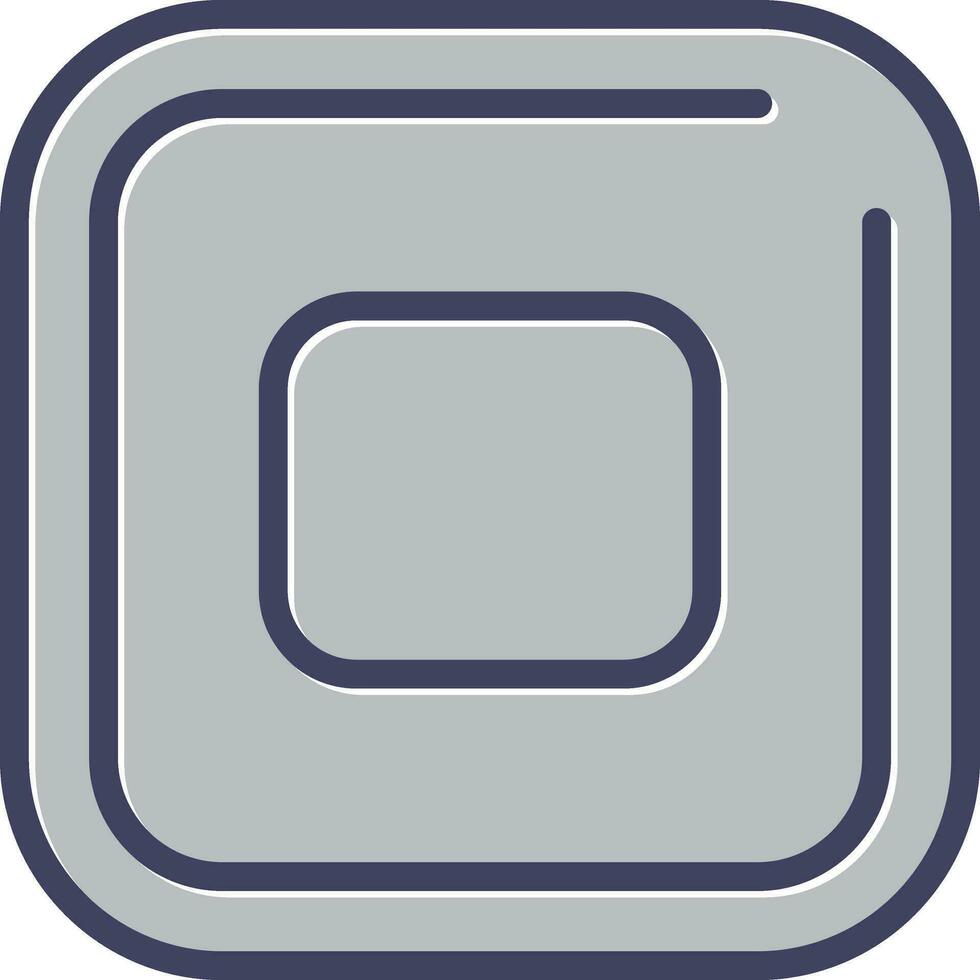 Stop Square Vector Icon