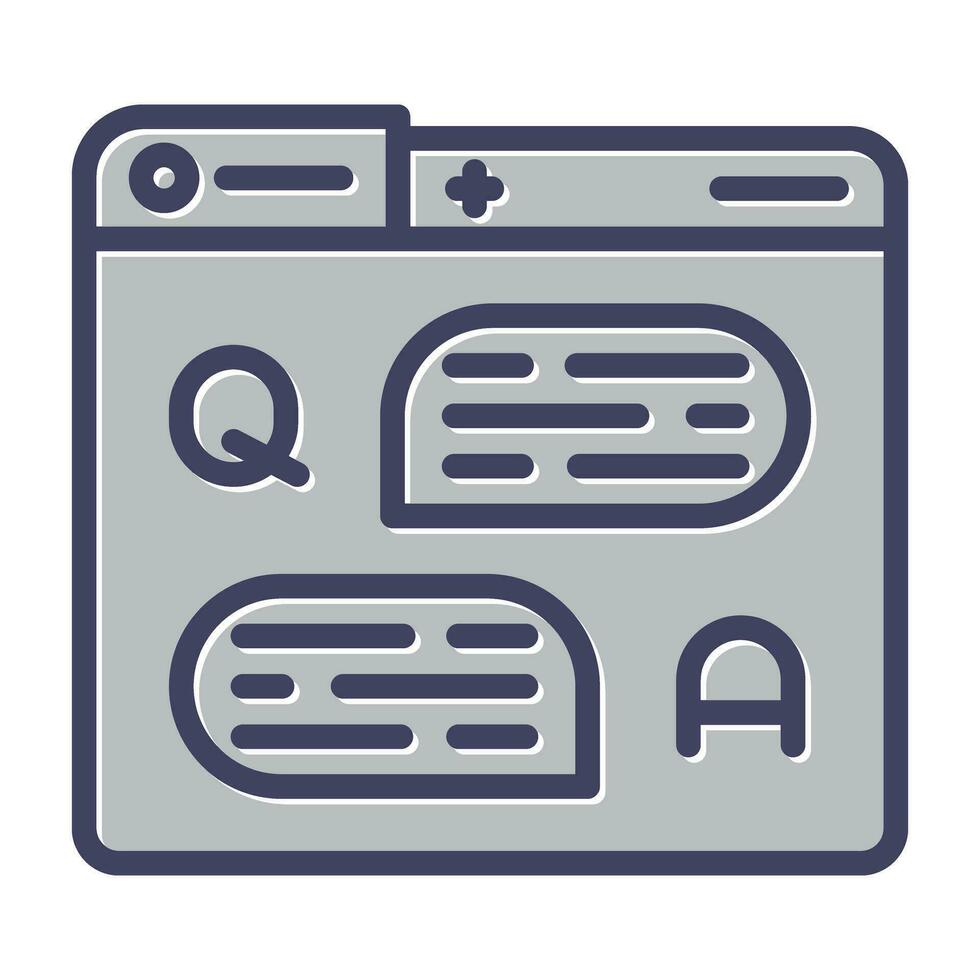 Forum Vector Icon