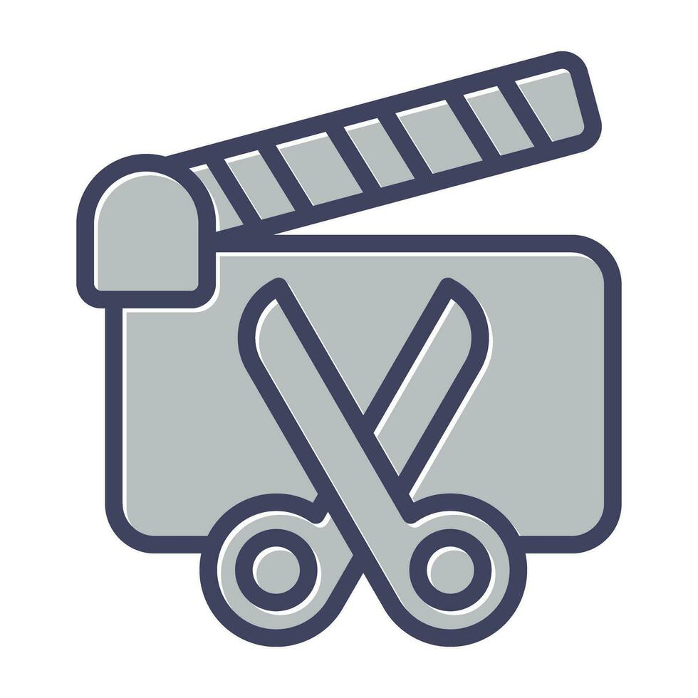 Film Editing Vector Icon