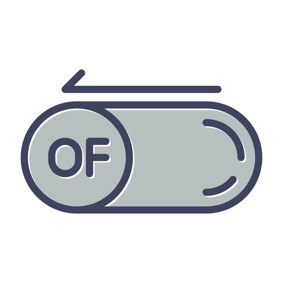 Of Button Vector Icon