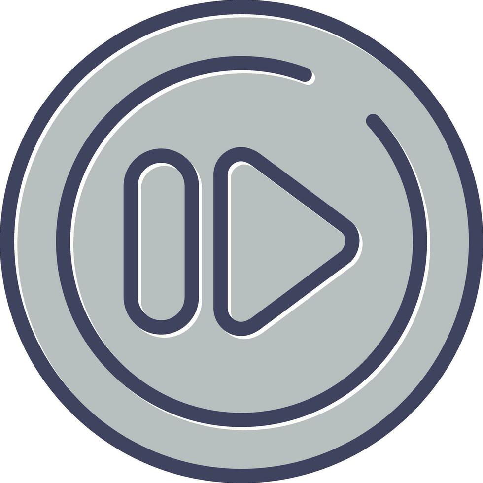 Next Track Circle Vector Icon