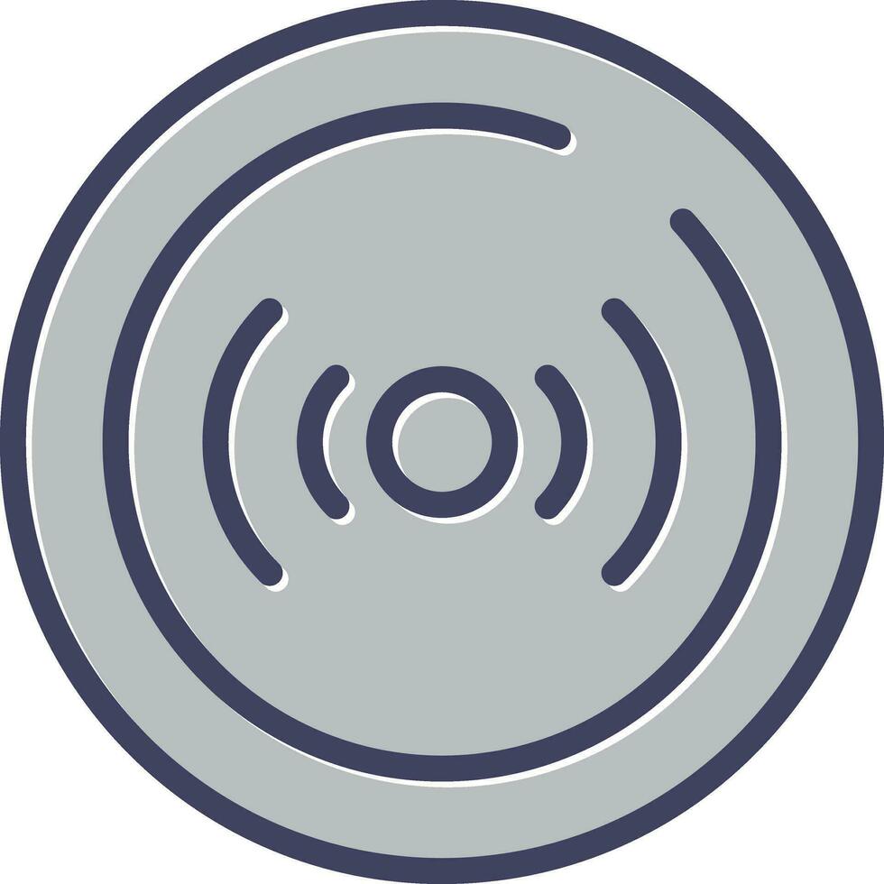 Live Streaming Circle Vector Icon