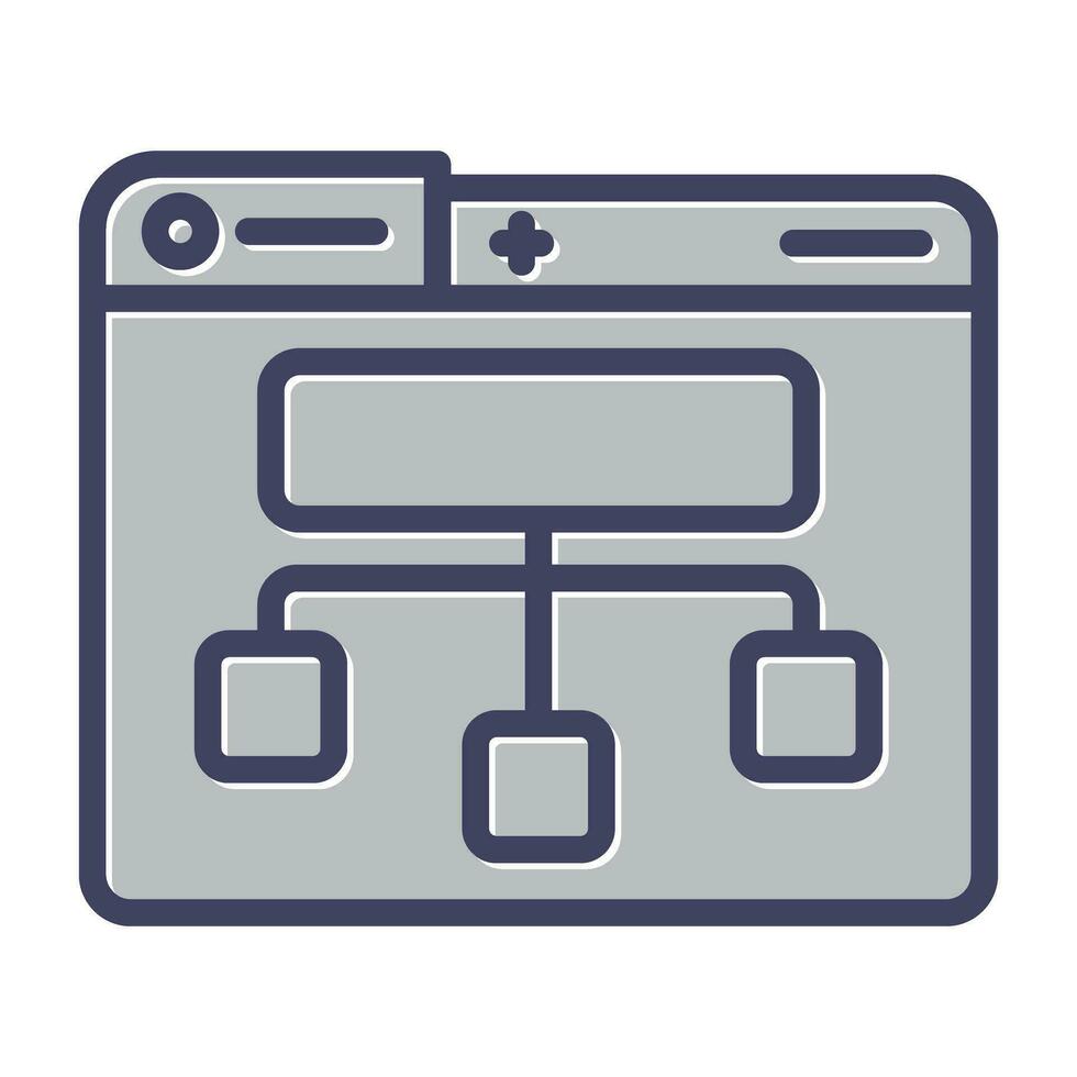 Site Map Vector Icon
