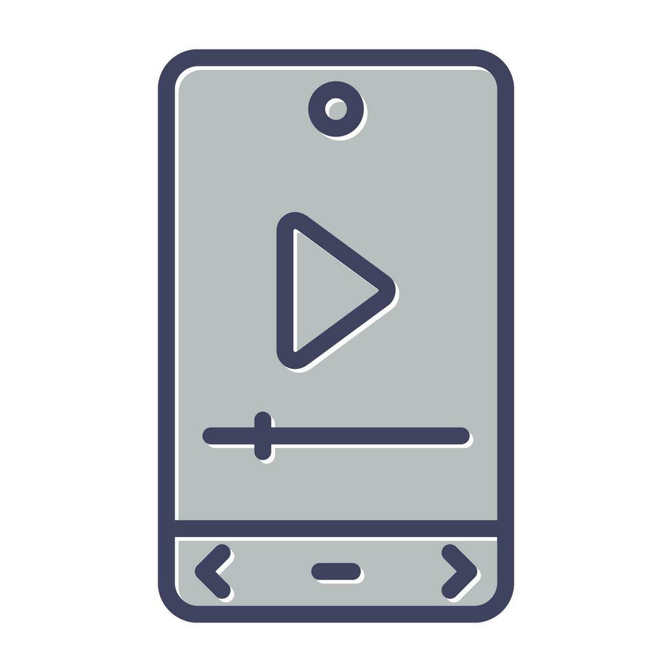 Video Player Vector Icon