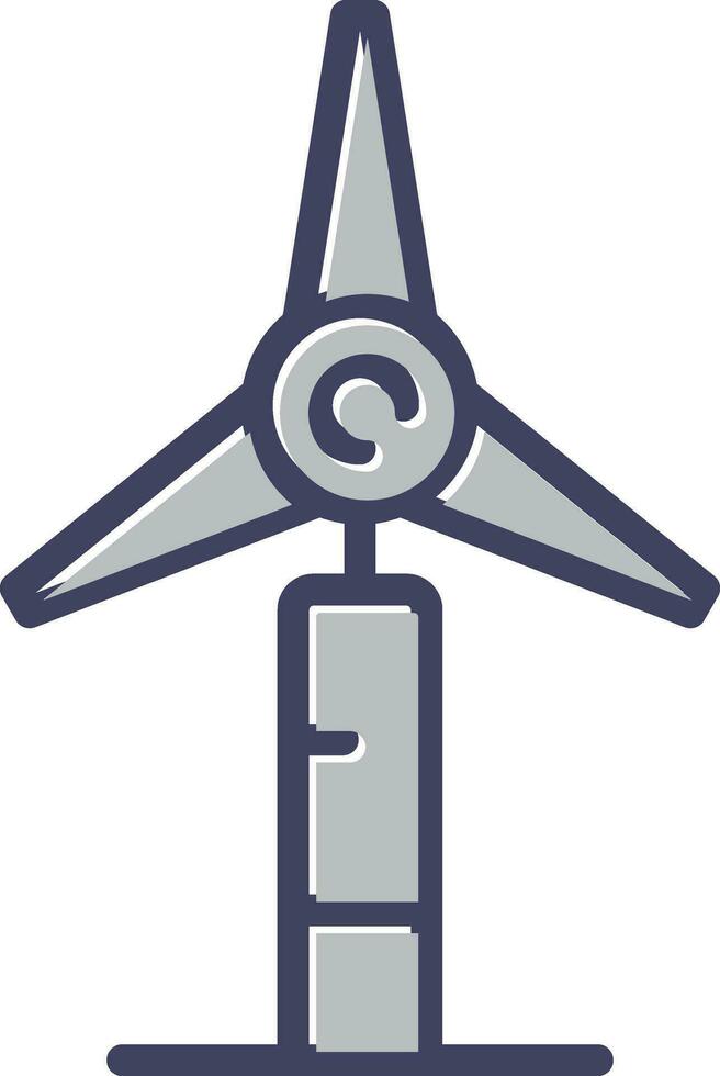 Windmill Vector Icon