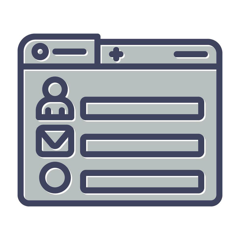 Signup Vector Icon