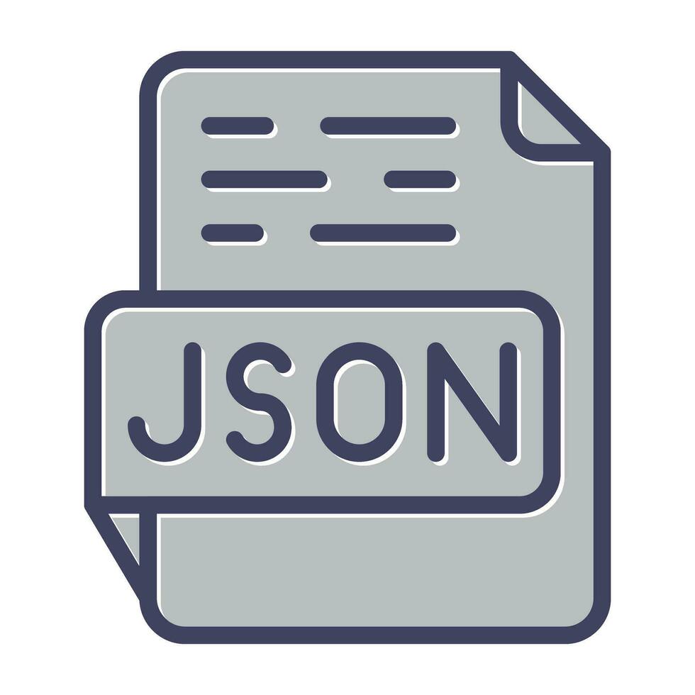JSON Vector Icon 36921946 Vector Art at Vecteezy