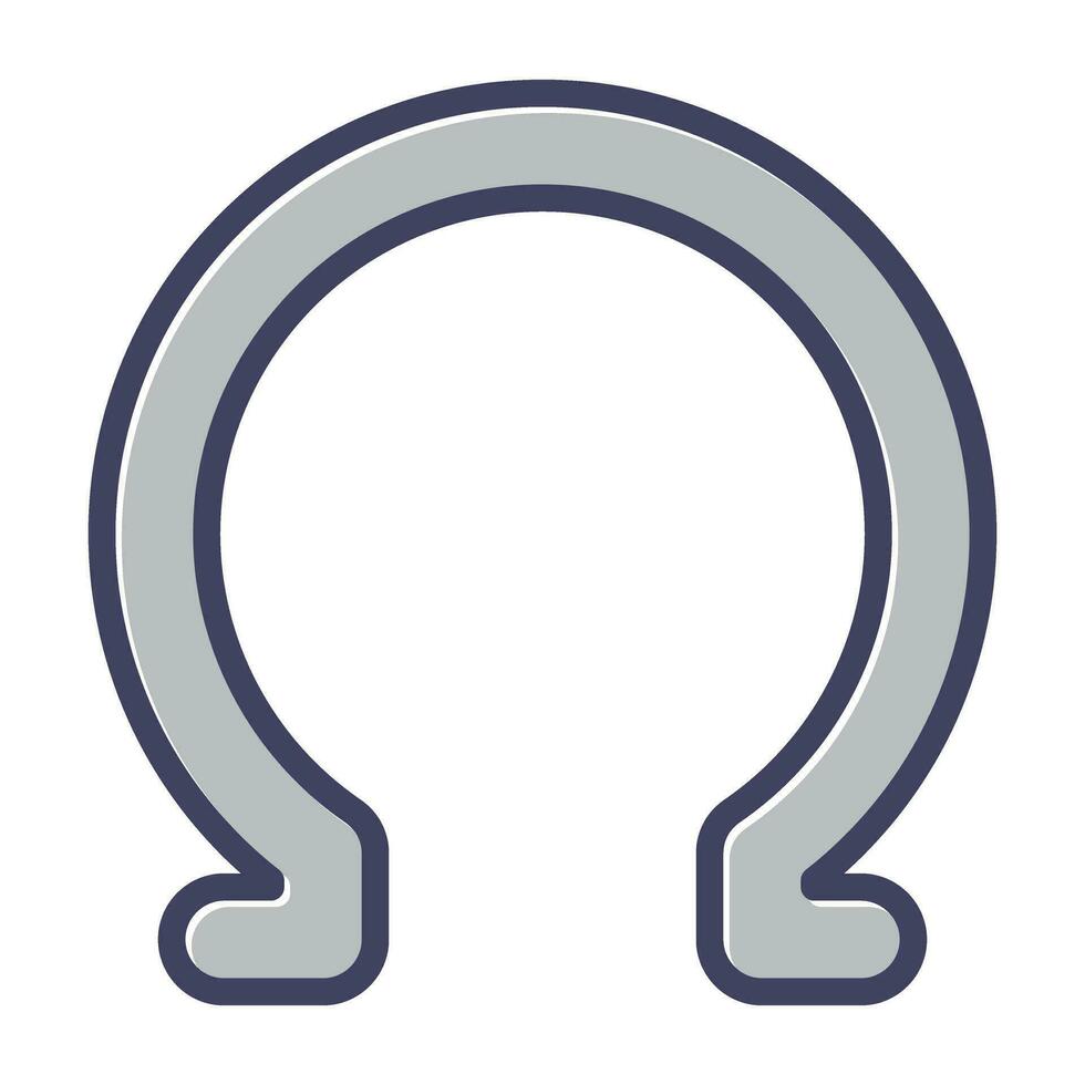 Omega Vector Icon