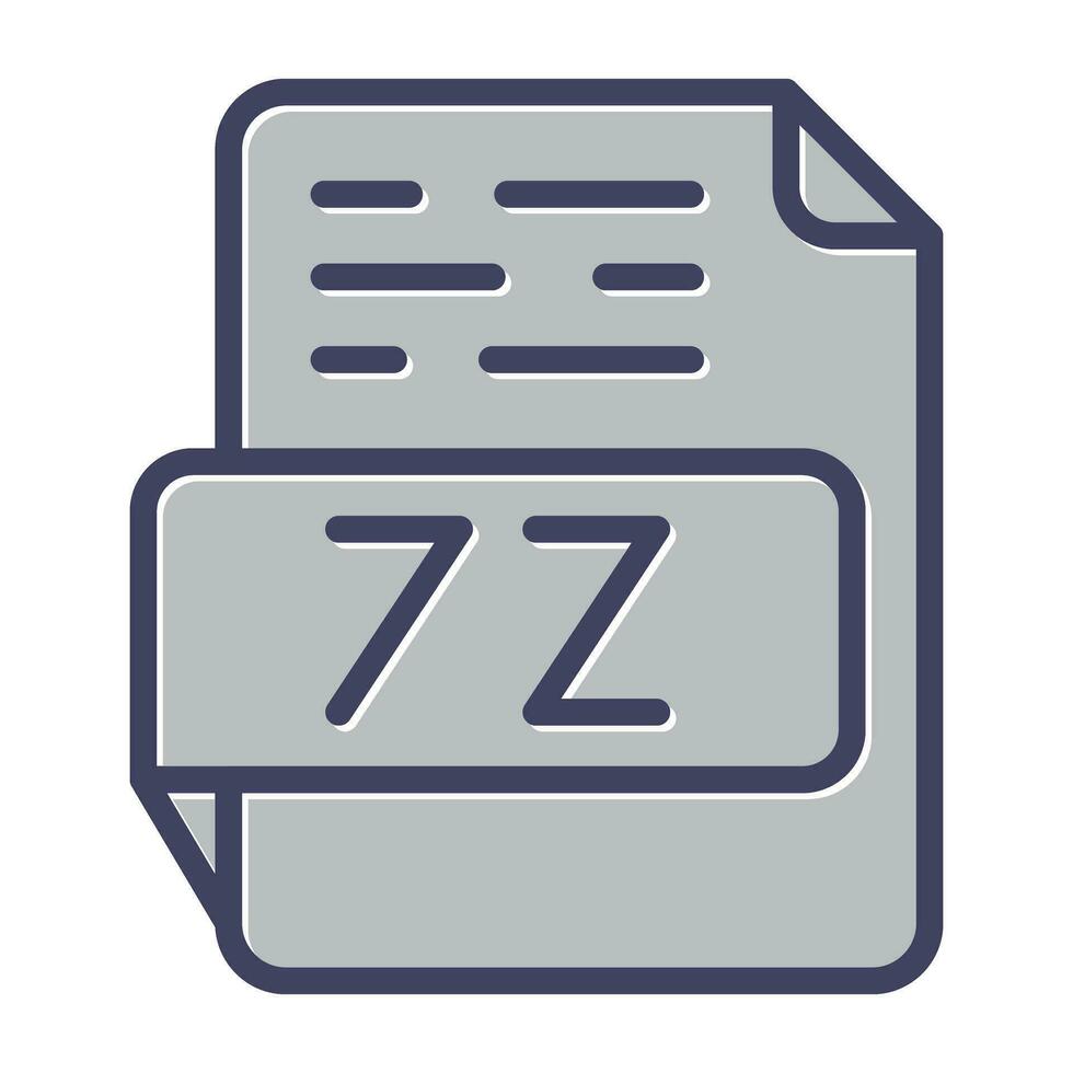 7Z Vector Icon