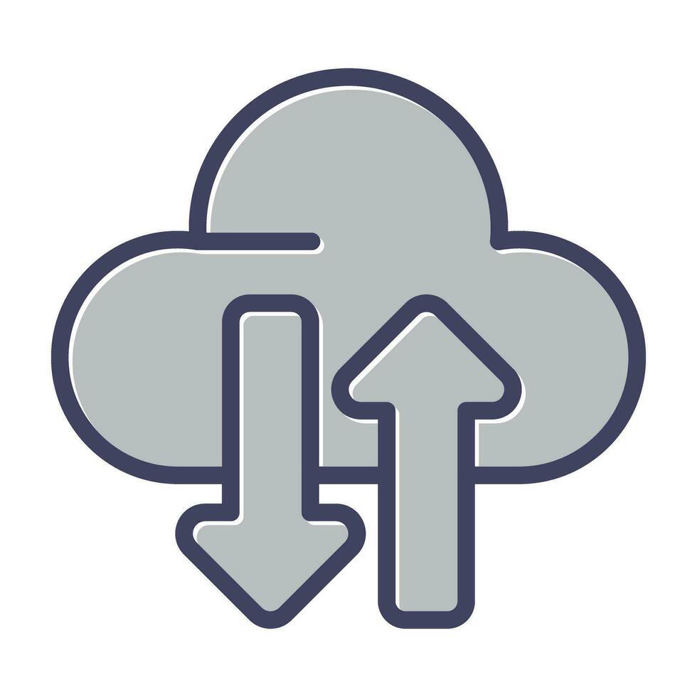 Shared Hosting Vector Icon