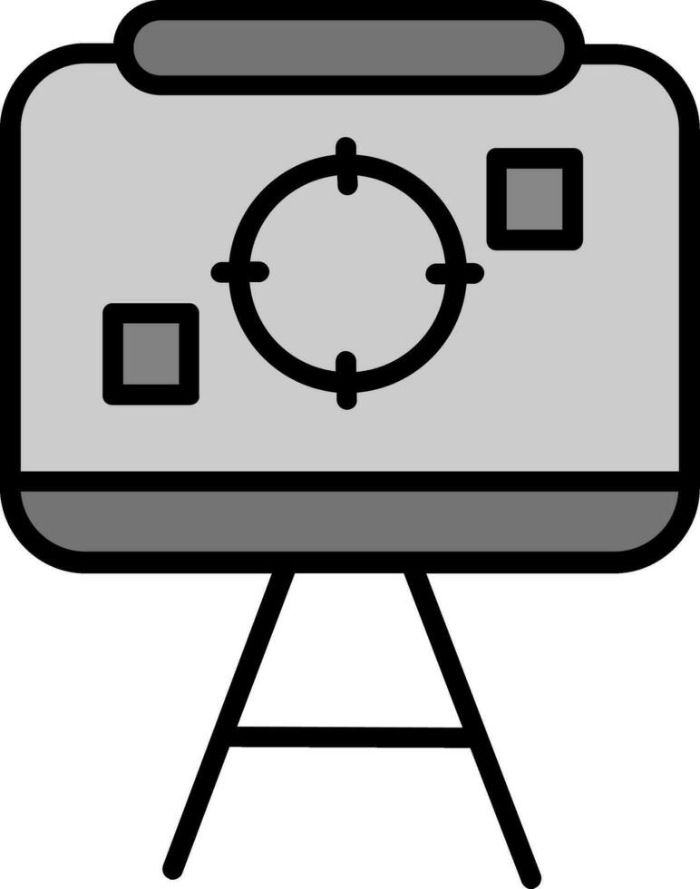 icono de vector de presentación