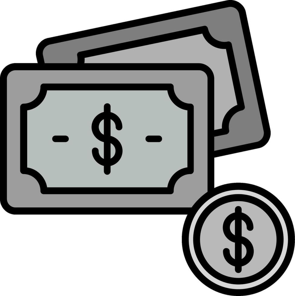 icono de vector de dinero