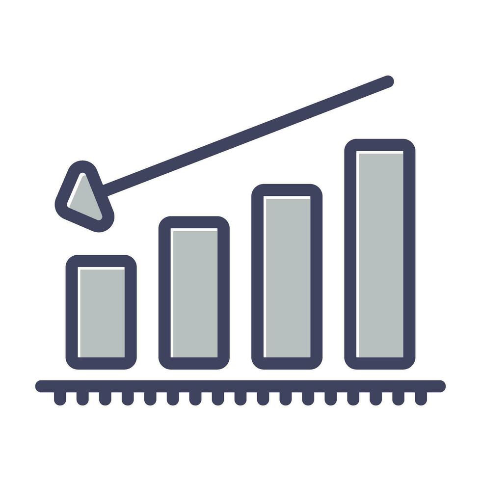 Chart Decreasing Vector Icon
