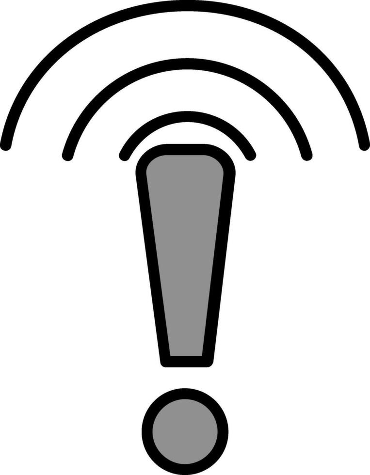 icono de vector de señal wifi