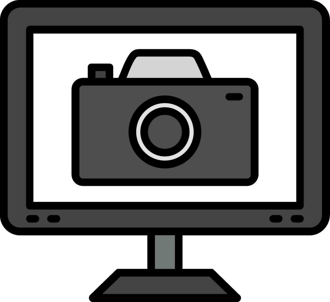 icono de vector de camara