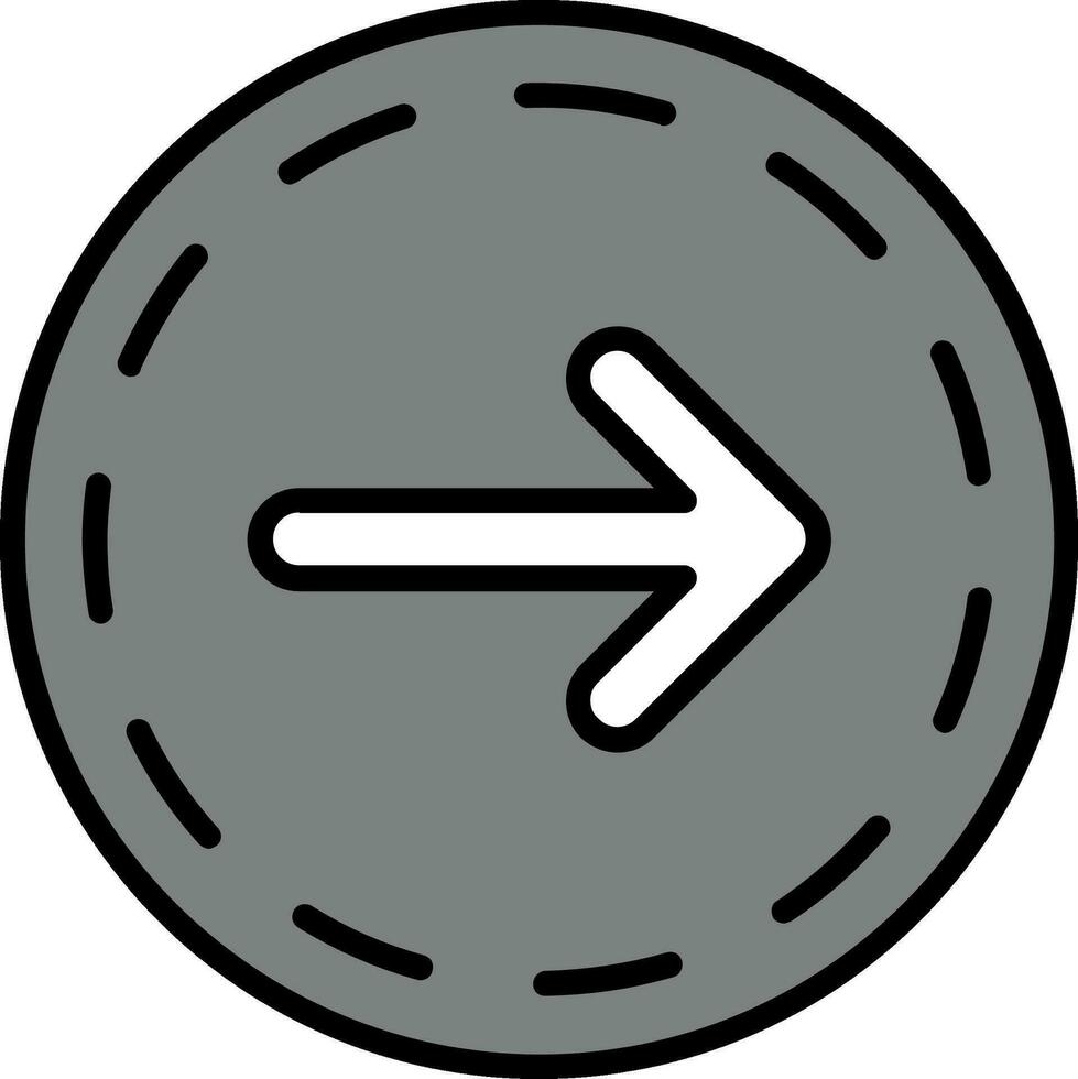 Right Arrow Vector Icon