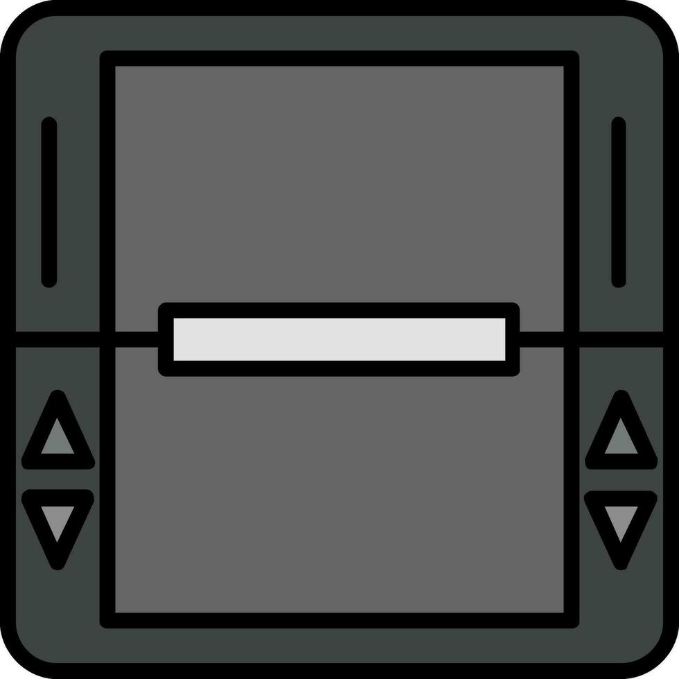icono de vector de consola de juegos