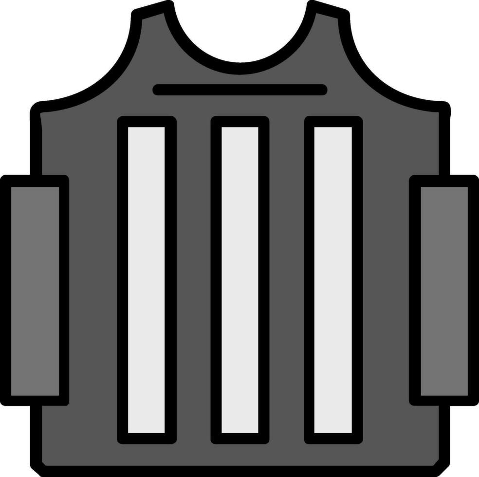 Bulletproof Vest Vector Icon