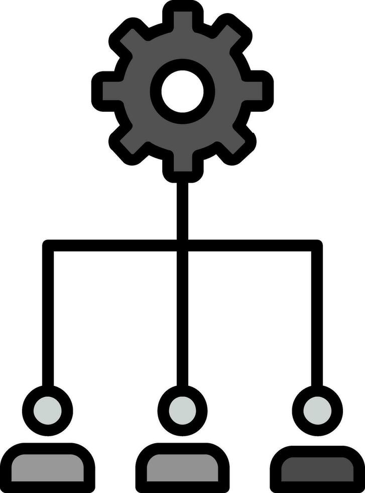 Team Management Vector Icon
