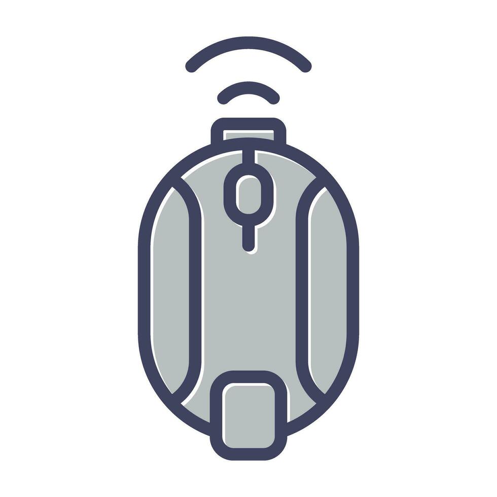 Wirless Mouse Vector Icon