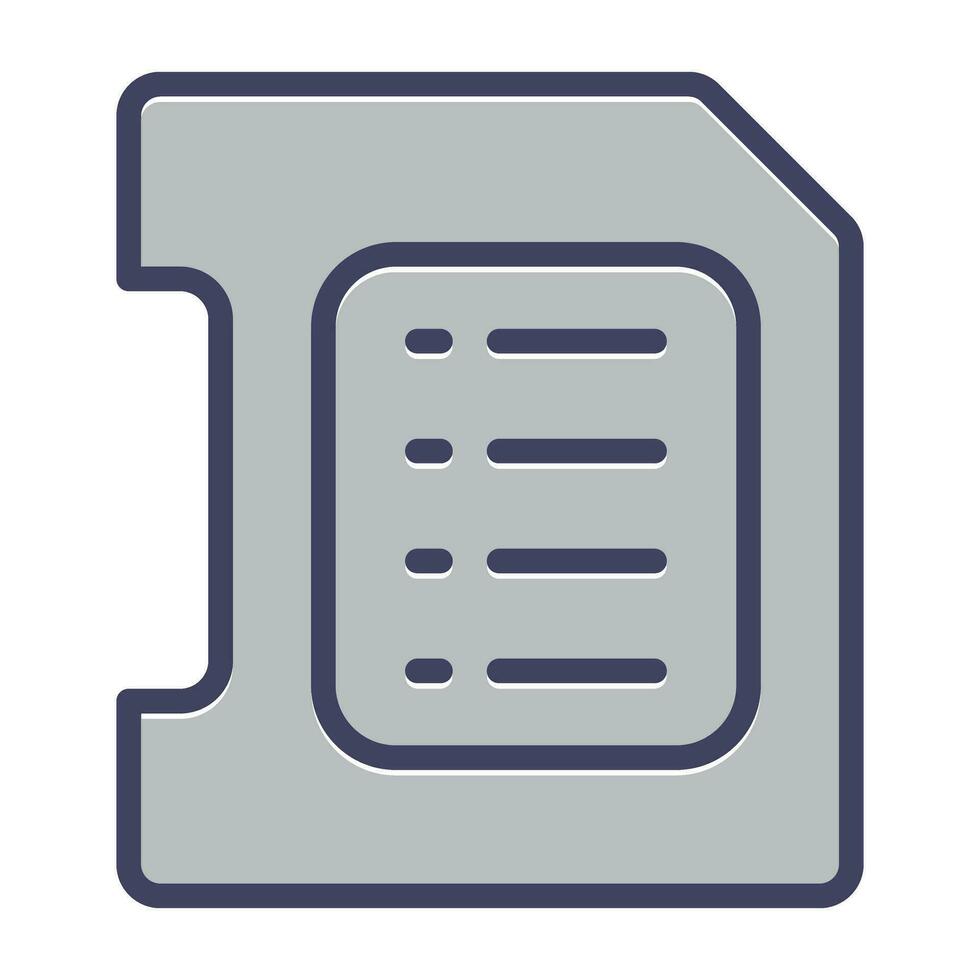 Sd Card Vector Icon
